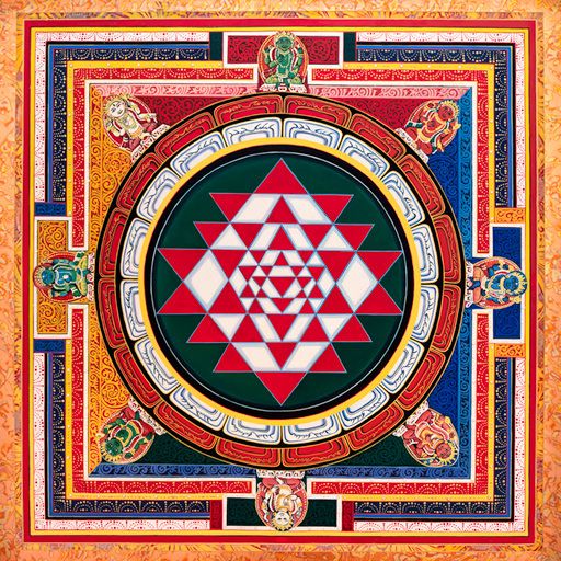 SRI-Yantra Goddess