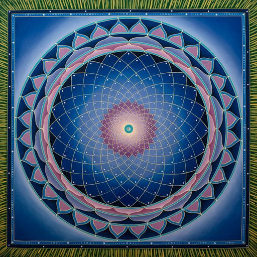 Blue Purple Wheel