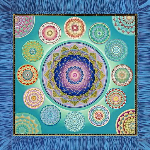 Mandala World Turquoise